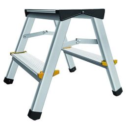 VIGOR KITTY double ascent aluminum stool 2+2 steps