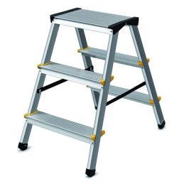 VIGOR KITTY double ascent aluminum stool 3+3 steps