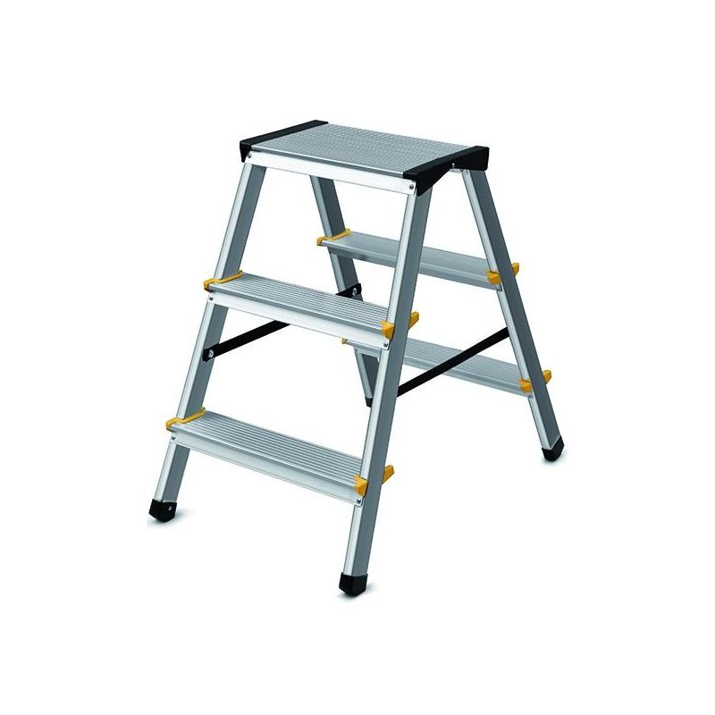 VIGOR KITTY double ascent aluminum stool 3+3 steps