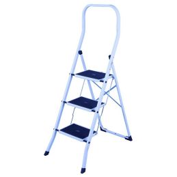 VIGOR MARY steel stool ladder 3 steps