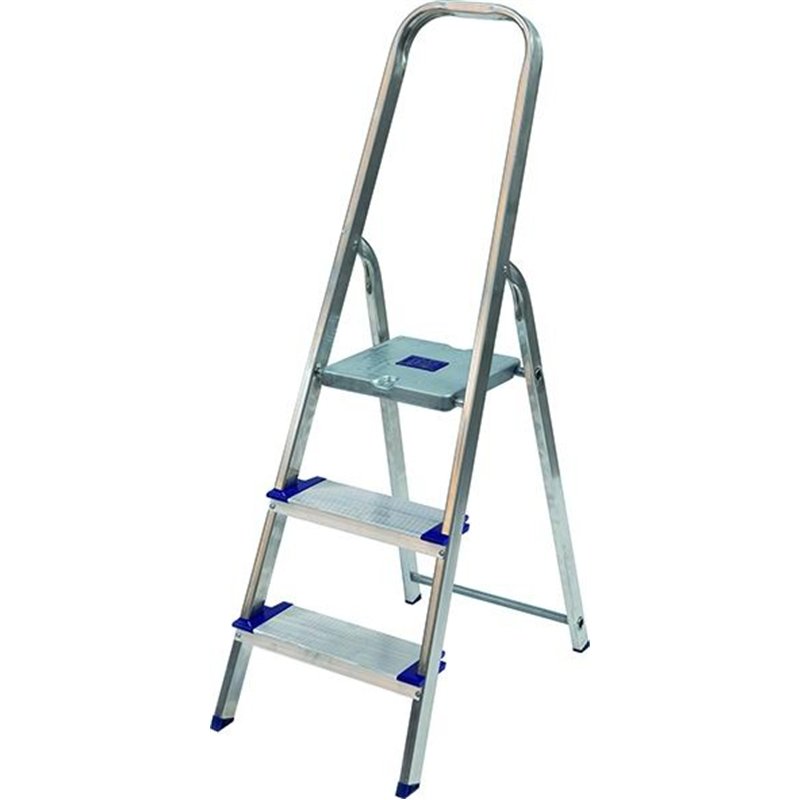 VIGOR MAXI 120 wide step aluminum ladder