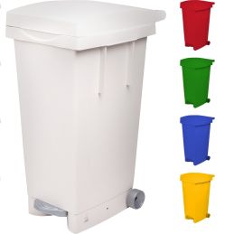 Bin with lid for separate waste collection - lt. 80