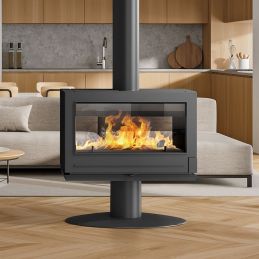 Double-sided wood stove Caminetti Montegrappa SCARLETT 12,0Kw