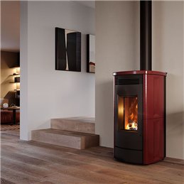 Stufa a legna ventilata Caminetti Montegrappa PIROGA 10,0Kw 5