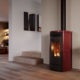 Ventilated wood stove Caminetti Montegrappa PIROGA 10,0Kw 5 stars