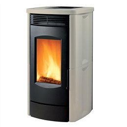 Stufa a legna ventilata Caminetti Montegrappa PIROGA 10,0Kw 5