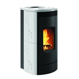 TermoStufa a legna IDRO Caminetti Montegrappa ALPINA MLW22V 5