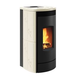 Wood-burning heating stove IDRO Caminetti Montegrappa ALPINA
