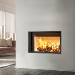 Montegrappa LIGHT 02 101x55 13 kW wood-burning fireplace