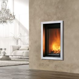 Wood-burning fireplace Montegrappa LIGHT 03 61x81 10Kw
