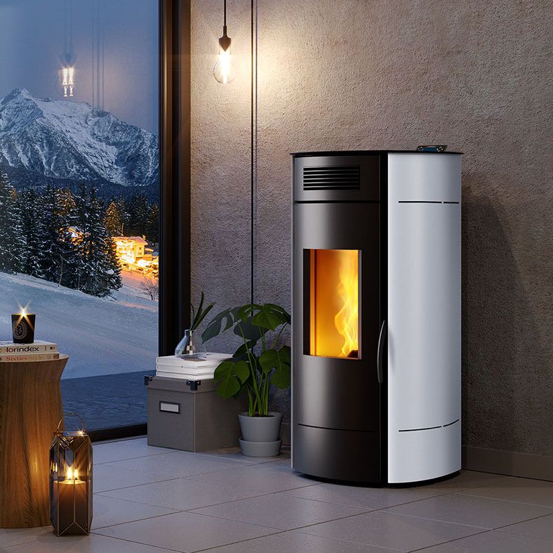 Pellet stove Caminetti Montegrappa ELICA 10.2 Kw 5 STARS