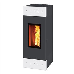 Hermetic pellet stove Caminetti Montegrappa TILE NXS EVO 10.1