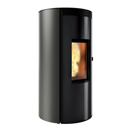 Stufa a pellet ermetica Caminetti Montegrappa CUMA NXS EVO 10,1