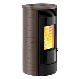 Airtight pellet stove Caminetti Montegrappa GASSA NXS EVO 10.1