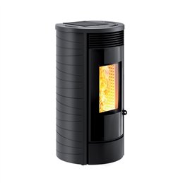 Stufa a pellet ermetica Caminetti Montegrappa GASSA NXS EVO