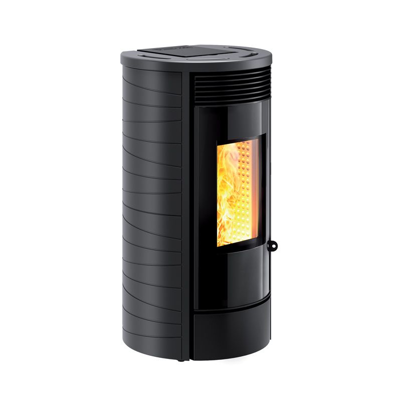 Stufa a pellet ermetica Caminetti Montegrappa GASSA NXS EVO