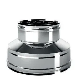 Giunzione doppia-mono I5RCU ISO50 INOX Canna fumaria doppia
