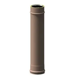 0.25 meter pipe K1T2 ISO10 RUSTY Double wall flue