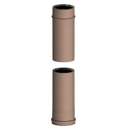 Telescopic pipe K1ET ISO10 RUSTY Double wall flue