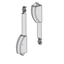 Cisa high / low latch pair 07063.61 for panic exit device