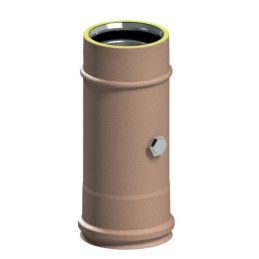 Smoke detection module K1PF ISO10 RUSTY Double wall flue