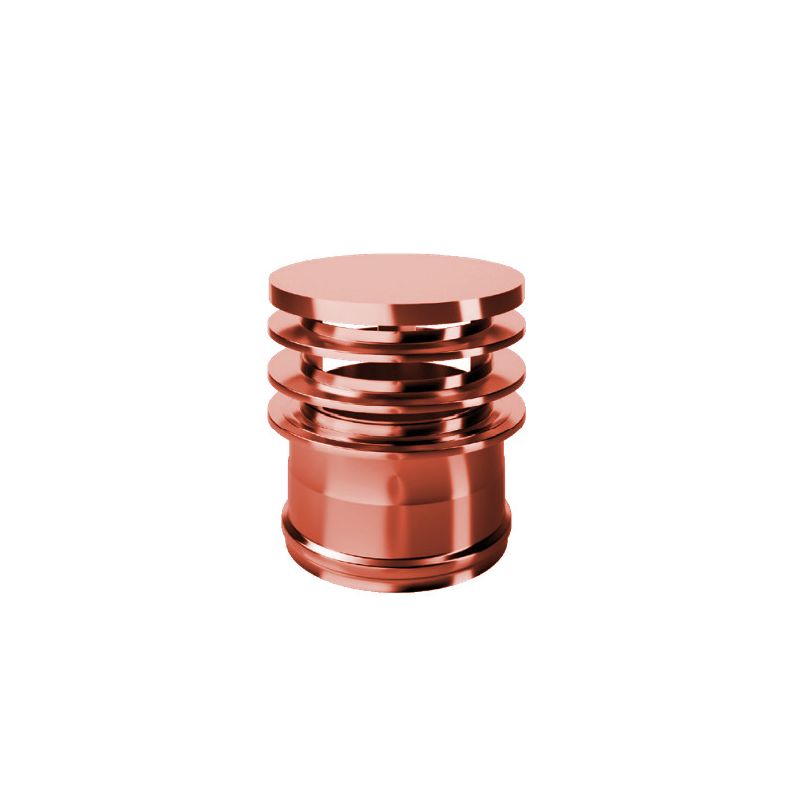 Ring terminal cap RIATLN ISOAIR Copper Double wall flue