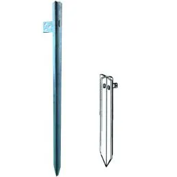Galvanized earth rods A Cross Cm. 150