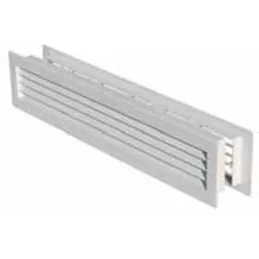Griglia ventilazione in plastica rettangolare da incasso 480x98