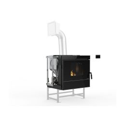 Pellet fireplace insert Palazzetti Ecofire Idro V15 5 stars