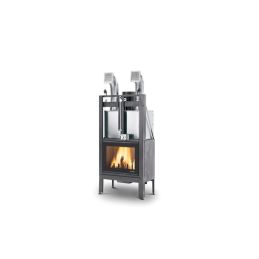 Wood-burning fireplace PALAZZETTI Ecomonobloc MX 64 Air front