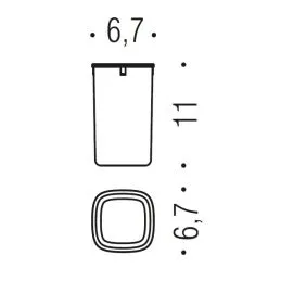 [Ricambio] Bicchiere B3052 Colombo Design