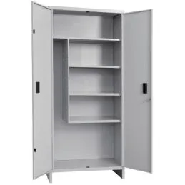 Armadio balcone metallico portascope 60x40x179H montato