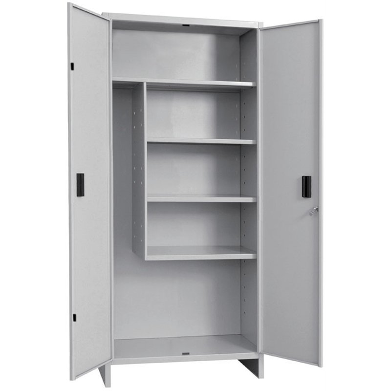 Armadio balcone metallico portascope 60x40x179H montato