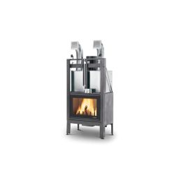 Wood-burning fireplace PALAZZETTI Ecomonobloc MX 78 Air front