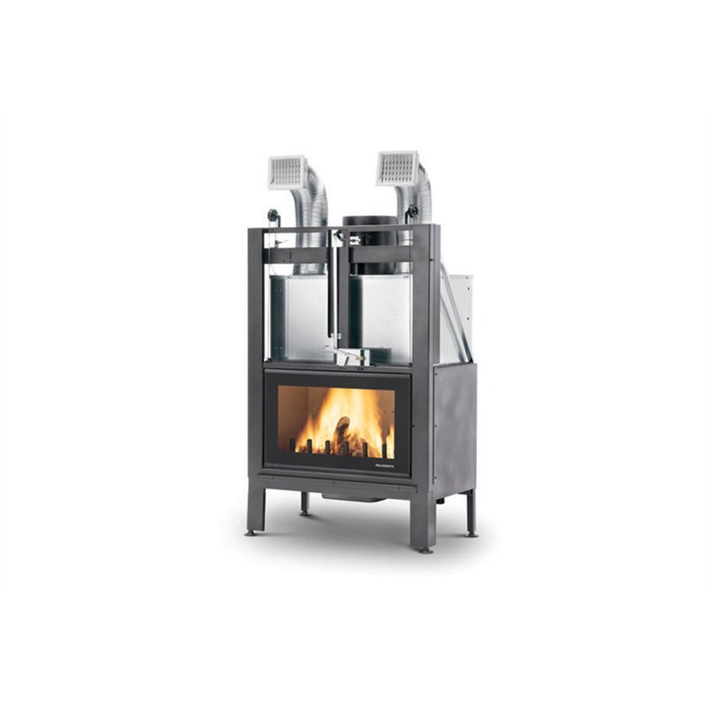 Wood-burning fireplace PALAZZETTI Ecomonobloc MX 86 Frontal air