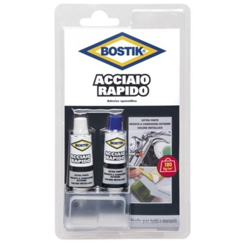 Bostik Rapid Steel Adhesive 2x15ml.