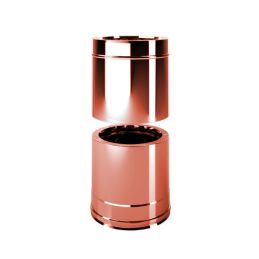 Double wall telescopic flue pipe ISO25 De Marinis Copper