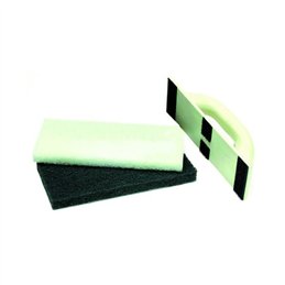 Trowel set of 2 Ancora 873 felts for tilers