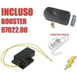 Electro-locking apply Cisa 1A721.00.0.00PB  'ElettriKa' with BOOSTER