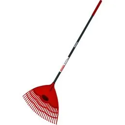 Scopa raccoglifoglie in plastica 24 denti c/manico SG-S20