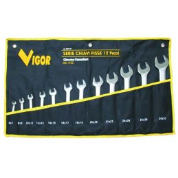 Fixed wrenches series DIN 3110 Vigor 12pcs 6:32