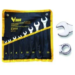 Serie Chiavi combinate DIN 3113 Vigor 8pz 6:19