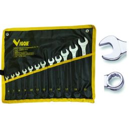 Series Combination wrenches DIN 3113 Vigor 12pcs 6:22