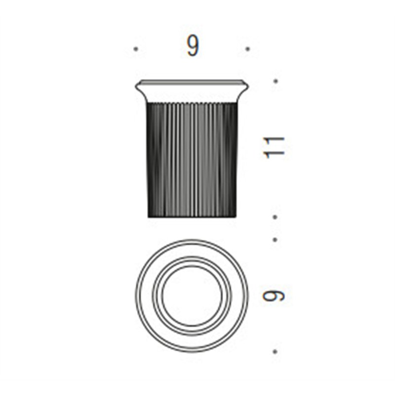 [Ricambio] Bicchiere B3352 Colombo Design