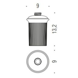 [SPARE PART] Container for soap dispenser (0.3 litres) B9376
