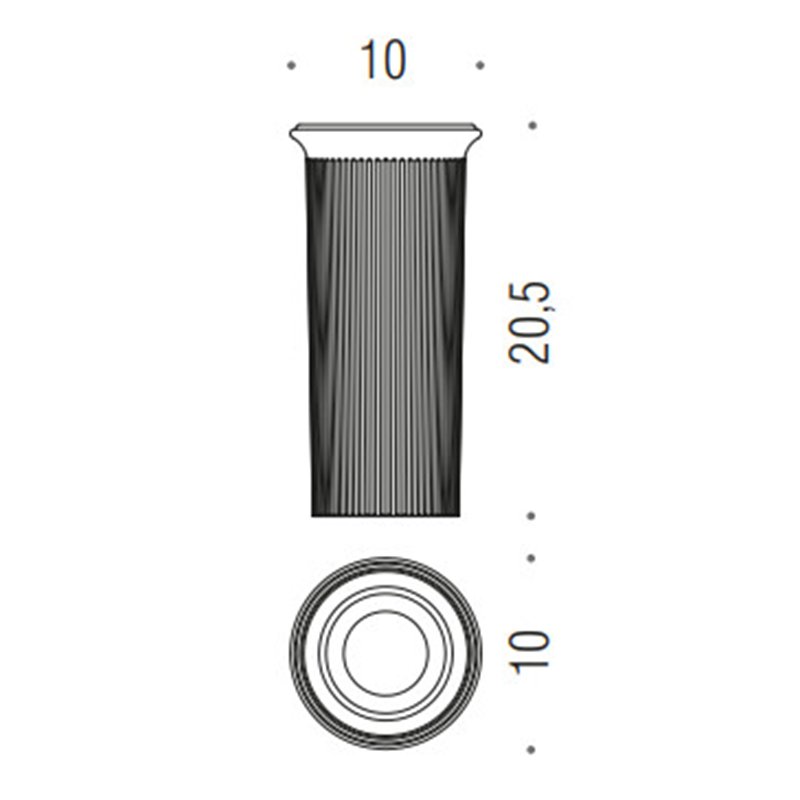 [SPARE PART] Toilet brush container B3350 Colombo Design