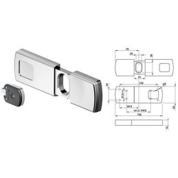 Magnetic key protection for DISEC MG740 rolling shutter
