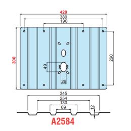 Protezione antiscasso PSO500 serratura interna basculate disec