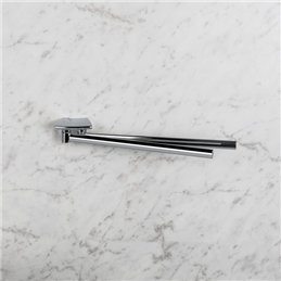 Double bar towel holder B2813 Colombo Design