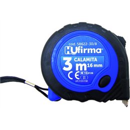 Flessometro a nastro calamitato Hu-FIRMA 58622 gommato